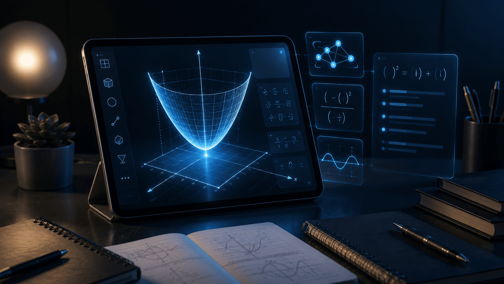 Graph Plotter and Formula Finder for Students cover from AI Study Tutor