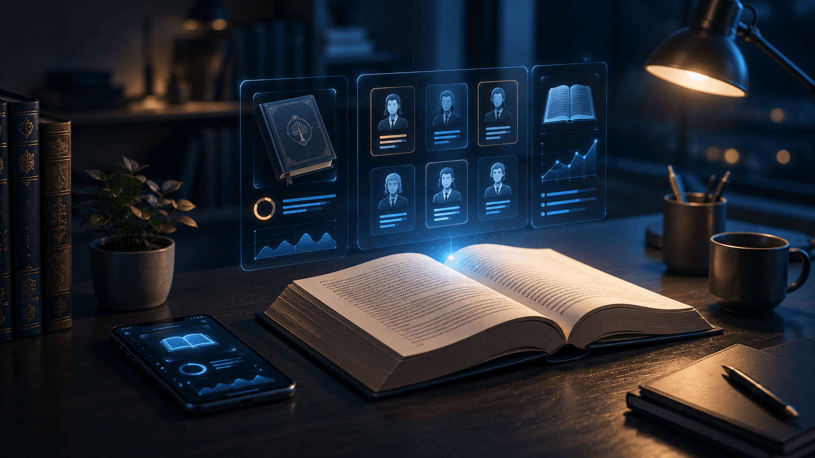 Book Report Builder and Reading Coach Guide cover from AI Study Tutor
