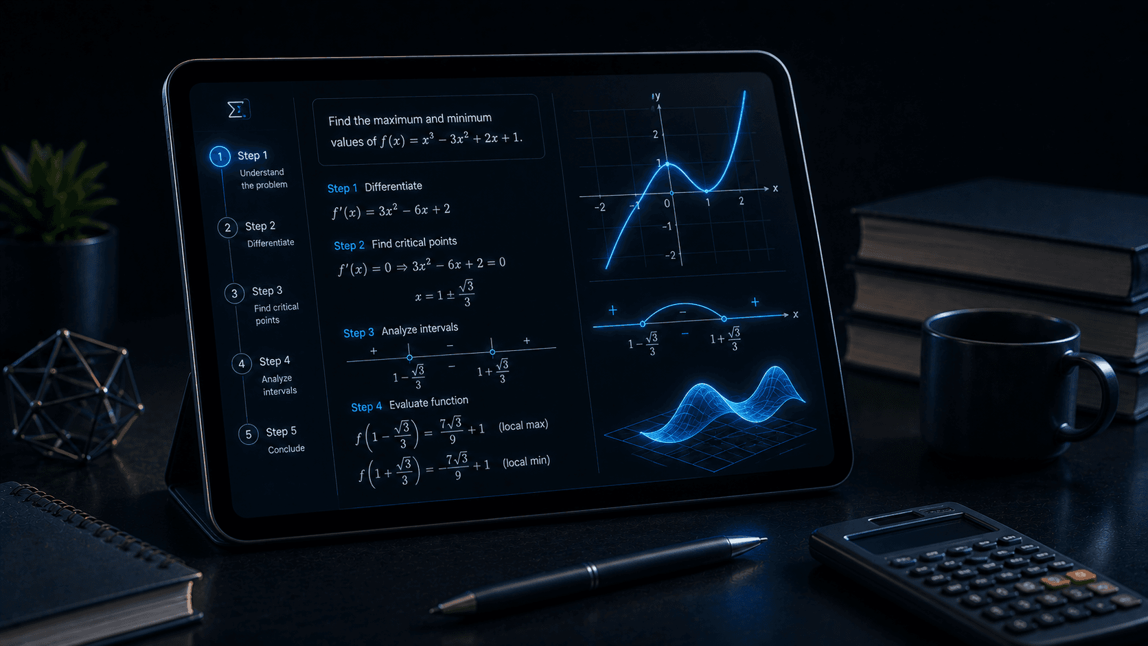 AI Math Solver: How to Get Step-by-Step Help Without Just Copying Answers cover from AI Study Tutor
