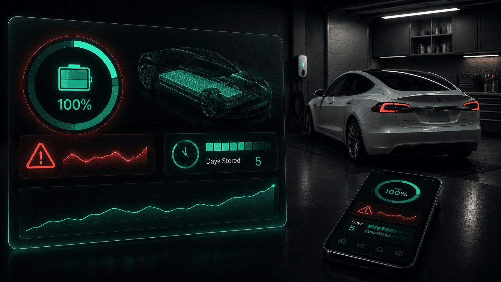 Tesla Range Loss vs Battery Degradation cover from BatteryDr: Tesla Battery Care