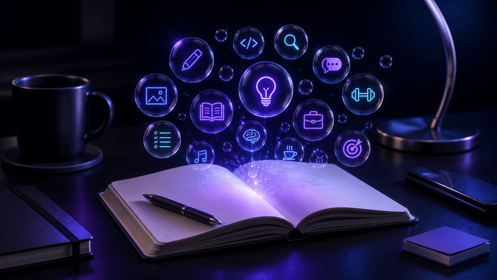 100 AI Prompt Ideas for Everyday Life, Work, Study and Creativity cover from Chat Genie
