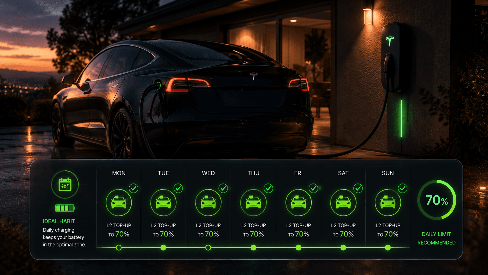 How Often Should You Charge Your Tesla? cover from Tesla App – Elvee