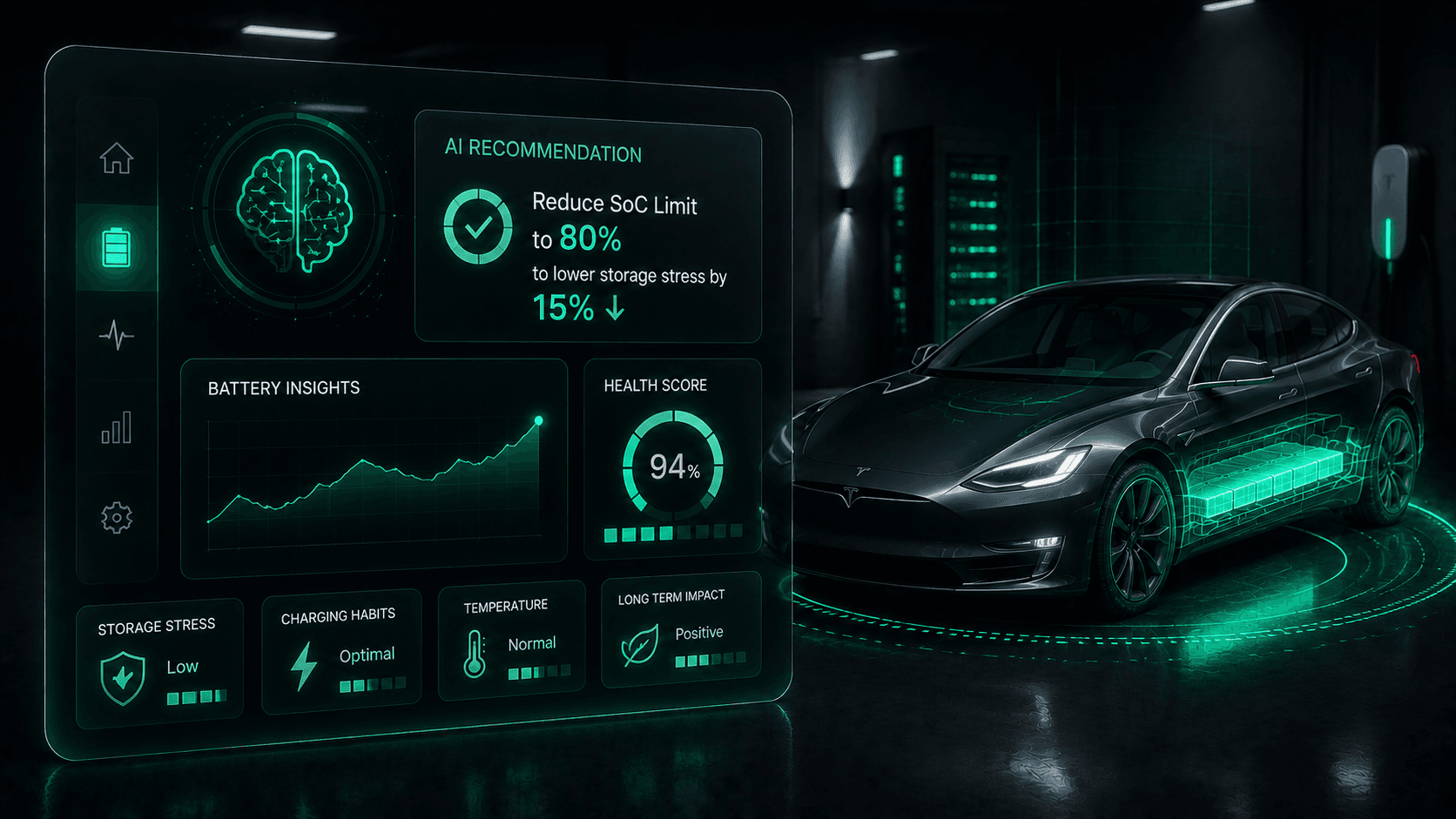 Tesla Battery Health for Model 3 and Model Y cover from BatteryDr: Tesla Battery Care