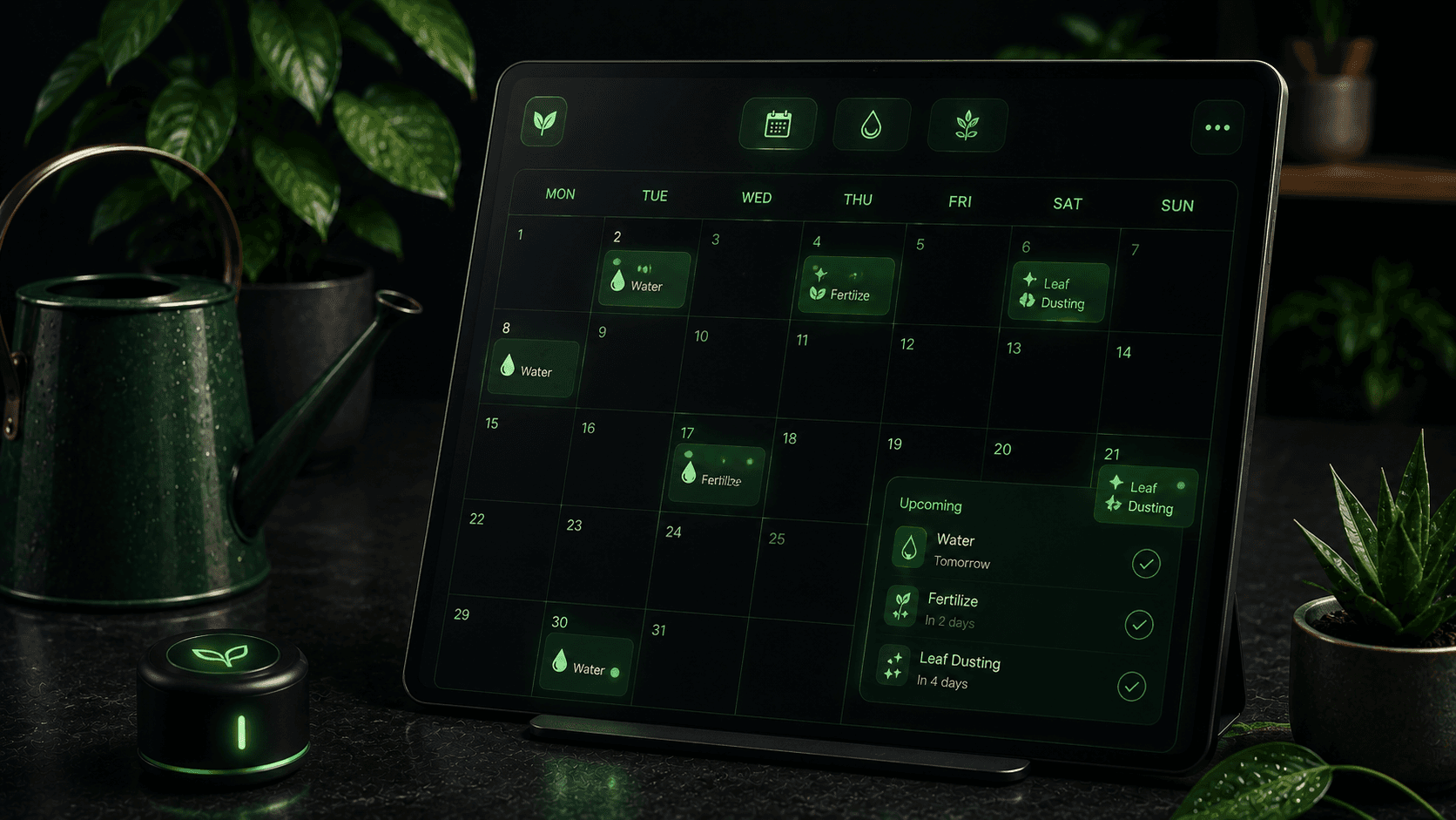 Plant Care Calendar: How to Plan Upcoming Checks cover from Water Planter: Plant Care