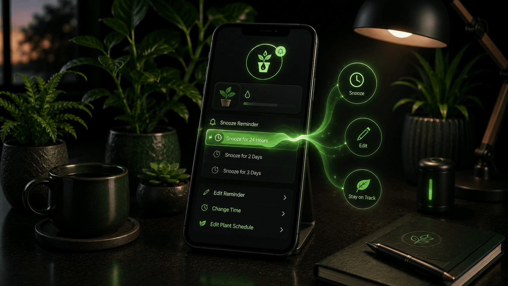 Plant Reminder Snooze and Edit Best Practices cover from Water Planter: Plant Care